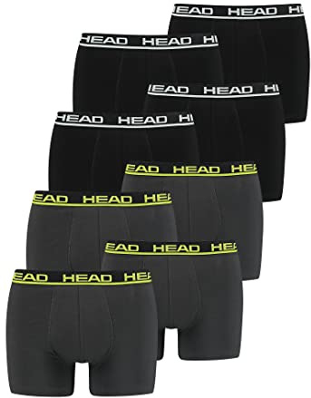 HEAD Herren Boxershorts Unterhosen im 8er Pack