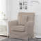 Perfekter Bezug für EKTORP JENNYLUND Sessel (Dark beige A02)