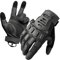 Zune Lotoo Airsoft Handschuhe, Atmungsaktive und Verschleißfeste Motorradhandschuhe mit 3-Finger-Touchscreen, TPR-Aufprallschutz Stoßdämpfende Taktische Handschuhe mit für Klettern Paintball (L)