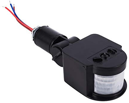 Security Lights Outdoor Motion Sensor Light Outdoor, 180 Degree Wall Light Switch PIR Motion Infrared Motion Sensor Detector Motion Sensor Lights Outdoor for LED Flood Light