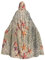 RFSHOP Beautiful White Swans on The Lake printed Unisex Adults Long Hooded Cloak Cape for Halloween carnival Cosplay Costumes,w