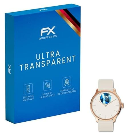 atFoliX Film Protection d'écran compatible avec Withings ScanWatch Light 37 mm Protecteur d'écran, ultra-clair FX Écran protecteur (3X)