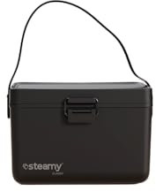 Steamy Classy 12, Frigoriferi portatile passivo, 12 Litri, Nero