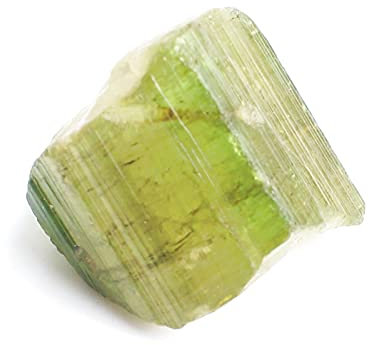 Hecho de piedra Hermoso Cristal 1PC Natural Raro Verde Turmalina Cuarzo Cristal de Piedra en bruto Espécimen Irregular Raw Gemstone Collection Reiki zhenglinggm (Color: Turmalina verde, Tamaño: 30 40