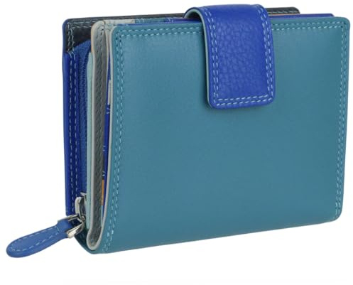 Golunski Leathergoods Ladies Compact Purse Graffiti Collection - Glacier | Graffiti Collection