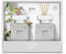 ipuro - Essentials Raumduft WHITE LILY 2x50ml | Raumerfrischer mit Pfirsich, Maiglöckchen, Jasmin, Nelke, weißem Moschus & Zedernholz Duft Aroma | Diffuser mit Stäbchen | Lufterfrischer für Wohnung