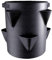 Kixolazr Macetero de fresa con 6 bolsillos laterales, 6 bolsillos laterales, jardineras para exteriores, macetas para verduras, patatas, tomates y flores, ONH6XJ5FR25SKK0H