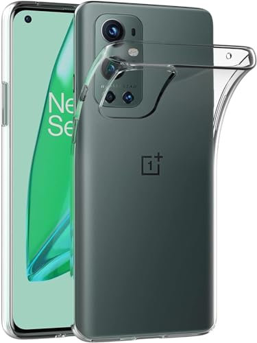 X-Dision Gehäuse Kompatibel mit OnePlus 9 Pro,Stoßfestem Transparentem TPU,[Advanced Drop Protection,HD Clear und Air Cushion Safeguard] für OnePlus 9 Pro