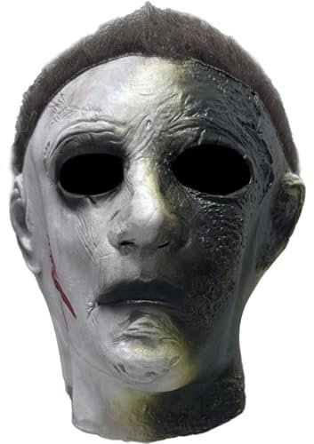 Adorling Maschera Halloween Mask Carnevale Horror Cosplay Costume Maschera per Halloween Horror Viso Copricapo in Lattice