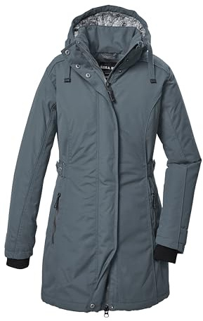G.I.G.A. DX Damen Funktionsparka/Parka wasserdicht mit abzippbarer Kapuze GW 70 WMN PRK, sturm, 48, 41863-000