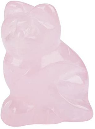 MUNEFE Rose Quartz, Crystal Rose, Gemstone Decoration, Suitable for Home, Office and Other Decorations