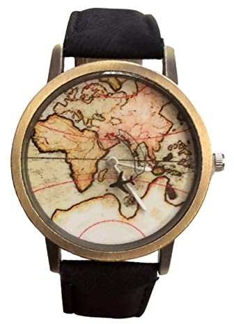 COLLBATH Unisex Armbanduhr mit Canvas Armband für Sport und Alltag, Schwarz | Zinklegierung und Canvas, Modisches Design, für Männer und Frauen, 1 Stück