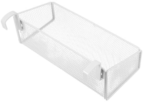 LALADEFIEE Dormitory Supplies Bedside Hanging Basket Fruit and Vegetable Rack Bathroom Wall Storage Wall Mount Organizer Easy Setup