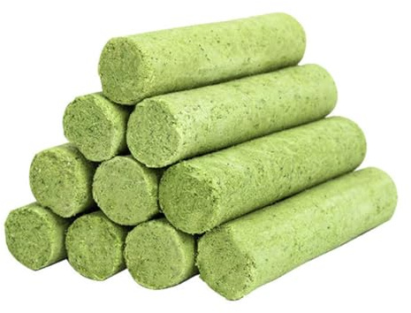 VAEIORP 10 Pcs Katzengras Snack 50g Katzengras Sticks Gefriergetrocknet Snacks für Katzen für die Zahnpflege und Haarknäuel Entfernen Katzenminze Cat Grass Stick