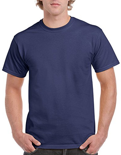Gildan Men's Ultra Cotton Tee Extended Sizes, Metro Blue, XX-Large