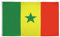 AZ FLAG - Drapeau Sénégal - 90x60 cm - Drapeau Sénégalais 100% Polyester Avec Oeillets Métalliques Intégrés - Pavillon 50 g