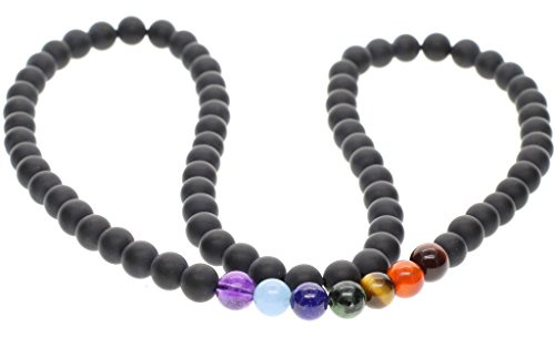 COAI Unisex Halskette mit 7 Chakren