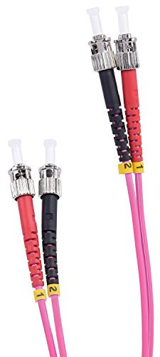 TPFNet 2m LWL Multimode Kabel ST/ST OM4 Duplex 50/125µm 10 Gigabit/s