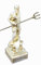 Poseidon Skulptur Statue Antiker griechischer Gott der See, Meeresgott, Neptun