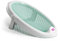Hamaca de baño Jelly - Materiales no tóxicos - Base antideslizante con sistema de bloqueo - Plegable, ideal para usar en bañeras - para recién nacidos y bebés - Azul claro