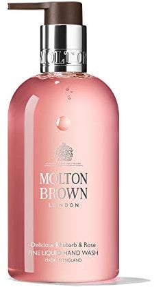 Molton Brown Delicious Rhubarb & Rose feine flüssige Handseife 300 ml