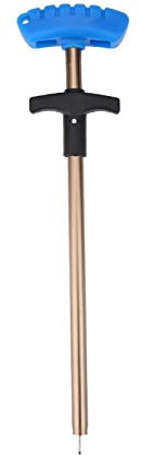 Angelhaken entferner,Angelhaken Entferner Detacheur Edelstahl T Förmigen Angeln Haken Entferner Extractor Entfernen Werkzeug Salzwasser Fisch Haken Werkzeuge Angelausrüstung (L)