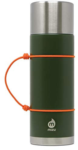 Mizu V10 - Enduro Isolierflasche Oliv Einheitsgröße
