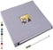 Yopih Self Adhesive Photo Album 28 * 27cm Scrapbook Album with Window 40 Double Sided Pages Linen Hardcover with A Metallic Pen DIY Anniversary Memory Book for Baby Wedding Family