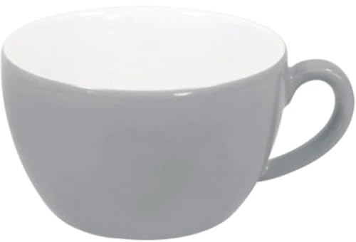 KAHLA 204708A72493C Pronto Colore Cappuccino-Obertasse 0,25 l cool gray|graue Tasse aus Porzellan