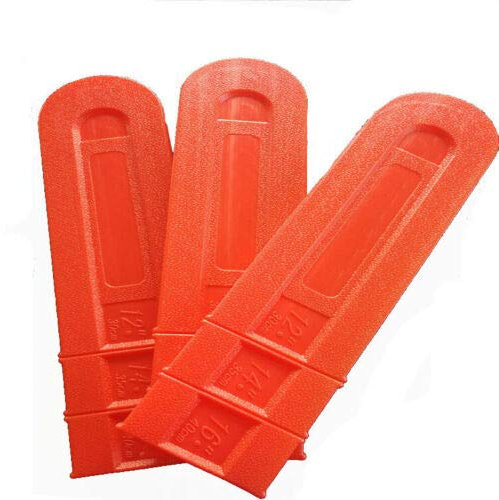 Chainsaw Cover,16 Chainsaw Bar Cover Durable and Universal Plastic Chainsaw Scabbard Cover(3PCS)