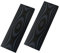 2 Stücke G10 Messer Scales Handle Material,Knifemakers Sword DIY Slabs Grips Micarda Slab Material (Schwarz&Grau)