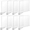 8 Stück transparente Acrylregal-Trennwände für Schrank, Holzregal-Organizer, Küche und Büro, keine Installationswerkzeuge erforderlich