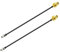 Vecys Câble SMA Jack à TS9 Fiche Droite Antenne pour 4G Câble Extension de Routeur 15 CM / 6 Pouces RG174 pour 2G 3G 4G Antenne Externe LTE