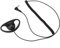 Earpiece, 3.5mm Jack D-Shell Type Listen/Receive Only Earpiece Headset, Soft Ear Hook Earpiece, for Two-way Radio, for Phone Radios Transceivers