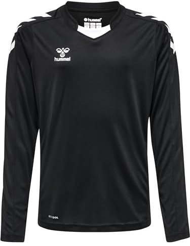 hummel hmlCORE XK Trikot Langarm Kids F9001 schwarz, 8 (128) Kinder