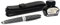 Füllhalter Set Diplomat Aero Stripes Black mit Lederetui und Tinte, Stärke M