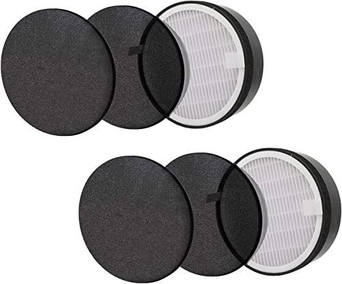 getalong 2 Stück H13 True HEPA Ersatzfilter, kompatibel mit LEVOIT LV-H132 Luftreiniger, Teilenummer LV-H132-RF