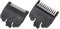 Sunydog-2pcs guide de coupe peigne outil de coiffure 1.5mm 3mm ensemble coloré peigne limite défini compatible avec WAHL tondeuse à cheveux électrique
