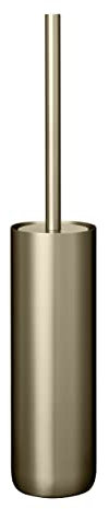 blomus WC-Bürste -MODO- Farbe Brass, Toilettenbürste und Behälter für Badezimmer 9x49cm (66460)