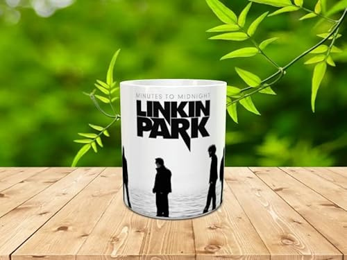 Genérico Personalised Mug for Rock Lovers - Linkin Park - Ideal as a gift for any good fan of alternative music and rock.