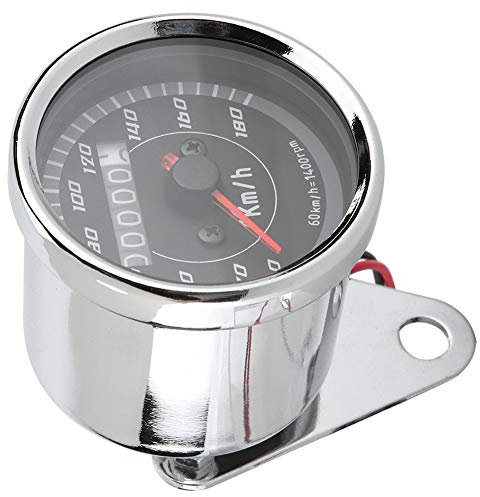 Universal Motorrad GPS Tachometer, Digital Tachometer Motorrad Retro Modifikation Led Kilometerzähler Tachometer Digital Mile Meter Gauge