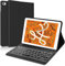 JADEMALL Coque Clavier pour iPad Mini 5/4/3/2/1 7.9 Pouces, AZERTY Français Clavier Magnétique Détachable Bluetooth pour iPad Mini 5/4/3/2/1 7.9, Noir