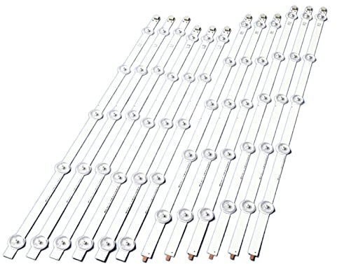 INPETS LED Tira de retroiluminación 10 Luces 50 TV 50LN5400 50LA620V 6916L-1276A 1273A 1272A 1241A 50LA6208 5 0ln540v Ajuste for LG