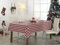 LAN&LAN Vichy Nappe rectangulaire à carreaux lavable, superbe pour l'intérieur et l'extérieur, idéale pour les pique-niques et les réunions en plein air (140 x 180 cm, rouge)