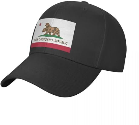 Basecap New California Republic Baseball Cap Golf Hüte Baseball Cap Hut Damen Herren