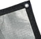 BeGrit 99 % reflektierender Aluminett-Sonnenschutz, Stoff, Netzstoff, Sonnenschutz, Belüftung, vorne und hinten, 3,4 x 4,6 m