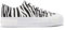 D.Franklin Zapatillas Mujer Casual One Way Low Zebra Edition - Zapatillas de Vestir para Mujer - Moda Casual - Talla (40) - Modelo One-Way