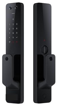 KANBUN Smart door lock Automatic Smart Door Lock HD Wide-Angle 1080P Camera Fingerprint NFC Unlock Doorbell Compatible For Home App And HomeKit
