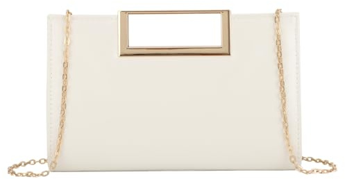 LHHMZ Mode Clutch für Damen Elegante Clutch mit oberem Griff Formelle Abendtasche für den Hochzeitsball Braut