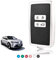 TOOMUME Coque Clé TPU Texture en Cuir, Etui Clé Étui Clé Adapté pour Renault Scenic 4 Megane 4 Clio 5 Espace 5 Kadjar Captur Arkana Austral Zoe Dacia Duster Sandero Stepway